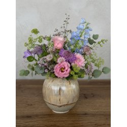 Vase, mellem, Caf� Latte