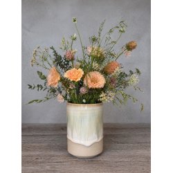 Vase, mellem, Oliven