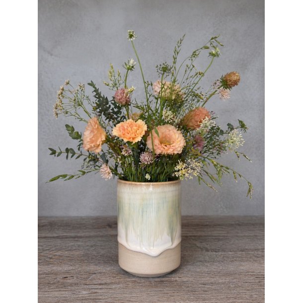 Vase, mellem, Oliven