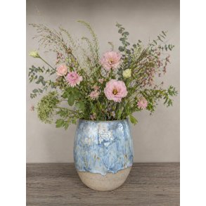 Stor vase, Bl�musling