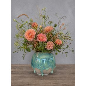 Vase, mellem, P�fugl