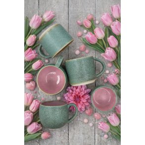 Krus m. hank, Pink/Deep ocean