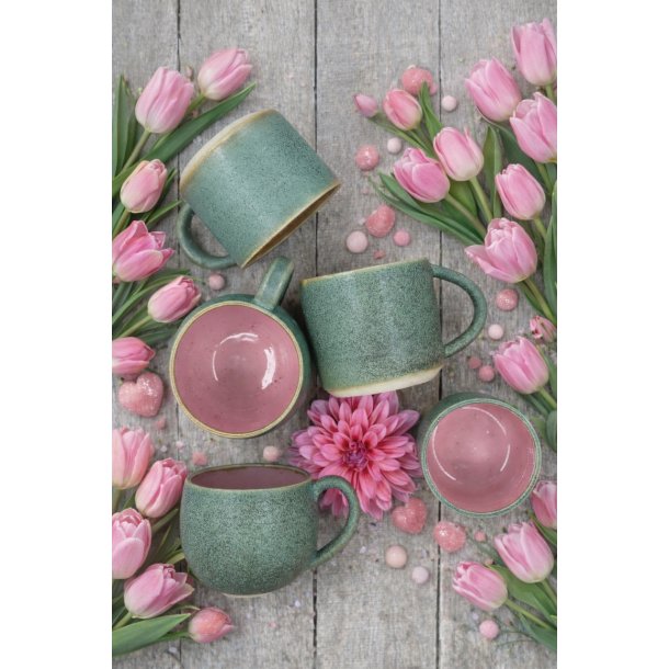 Krus m. hank, Pink/Deep ocean