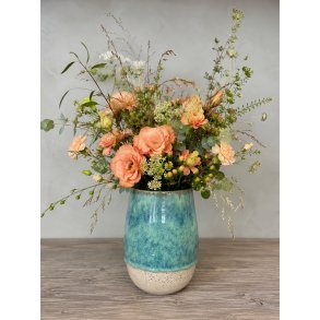 Stor vase, P�fugl