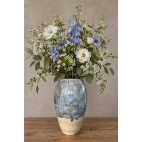 Stor vase, Bl�musling