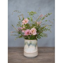 Vase, mellem, Oliven