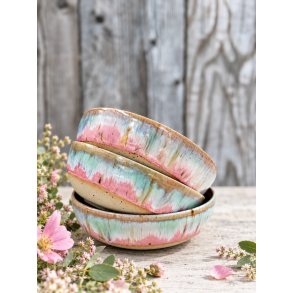 Morgenmadssk�l, Jordb�rsorbet/gr�n