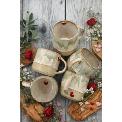 Valentines krus - Oliven &hearts;️