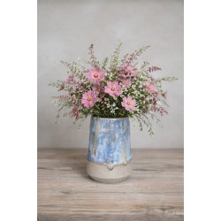 Vase, mellem, Bl�musling