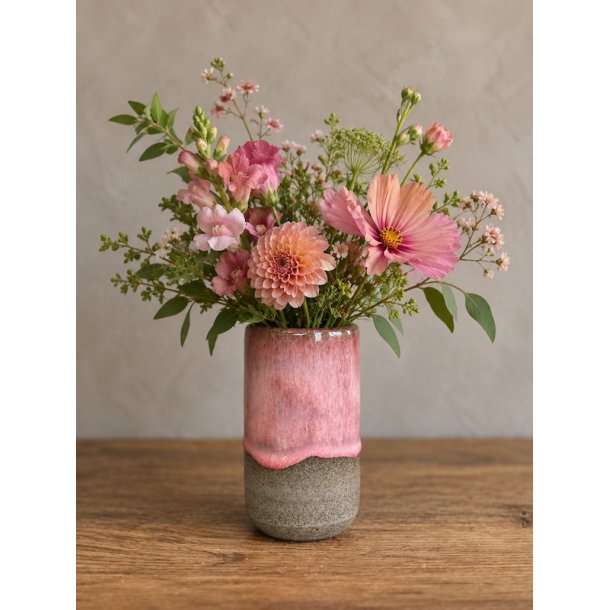 Minivase, Flamingo-pink