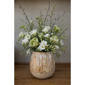 Stor vase, Caf� Latte