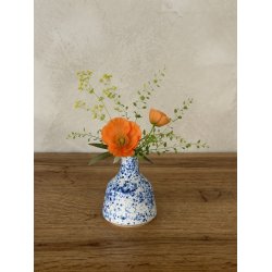 Minivase, Bl�plettet