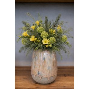 Stor vase, Caf� Latte