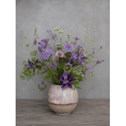 Vase, mellem, Iris