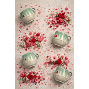 Valentines krus - Anemone &hearts;️