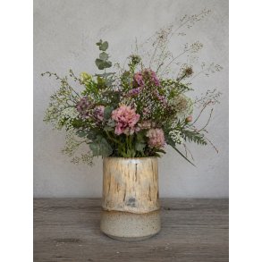 Vase, mellem, Caf� Latte