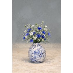 Minivase, Bl�plettet