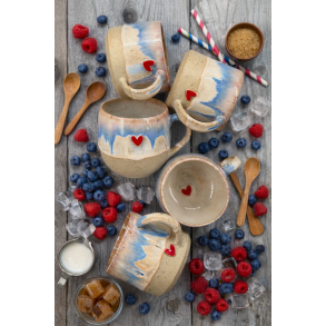 Valentines krus - Berryliscious &hearts;️