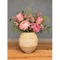 Vase, mellem, Oliven