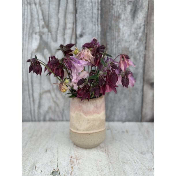 Vase, mellem, Peach Melba