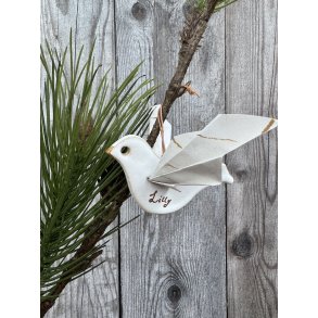 Fugl, m. tekst i GULD (forudbestilling)