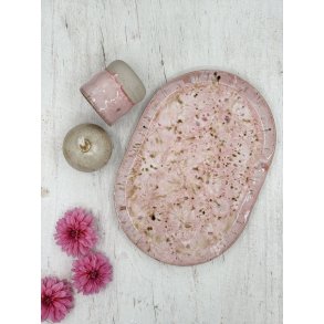 Stort serveringsfad, Jordbrsorbet