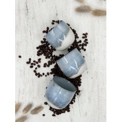 Krus u. hank, Creme/lysebl