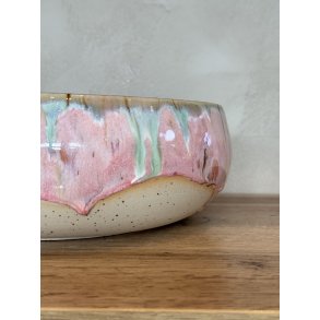 Salatsk�l, Jordb�rsorbet/gr�n