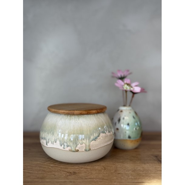 Krukke m. lg, Oliven 