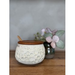 Krukke m. lg, Hjertemusling (med hul til ske)