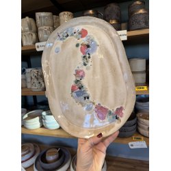 Stort serveringsfad, Coloursplash