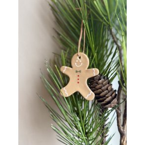 Gingerbreadman - Juleophng, porceln