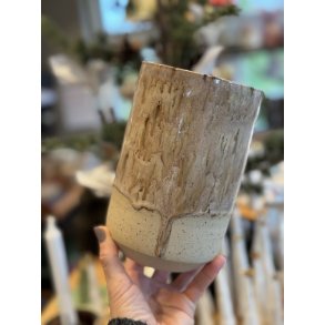 Stor vase, Caf Latte