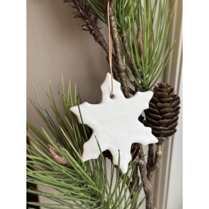 Snefnug, stor - Juleophng, porceln