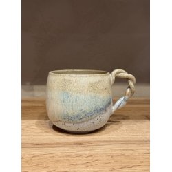 Krus m. hank, Sand/creme