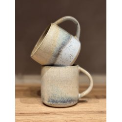 Krus m. hank, Sand/creme