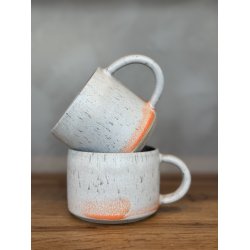 Krus m. hank, Orange/Rhvid