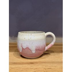 Krus m. hank, Lyserd/hvid