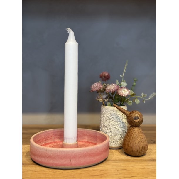 Lysestage stor, Rosa