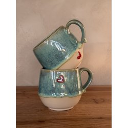 Valentines krus - P�fugl &hearts;️