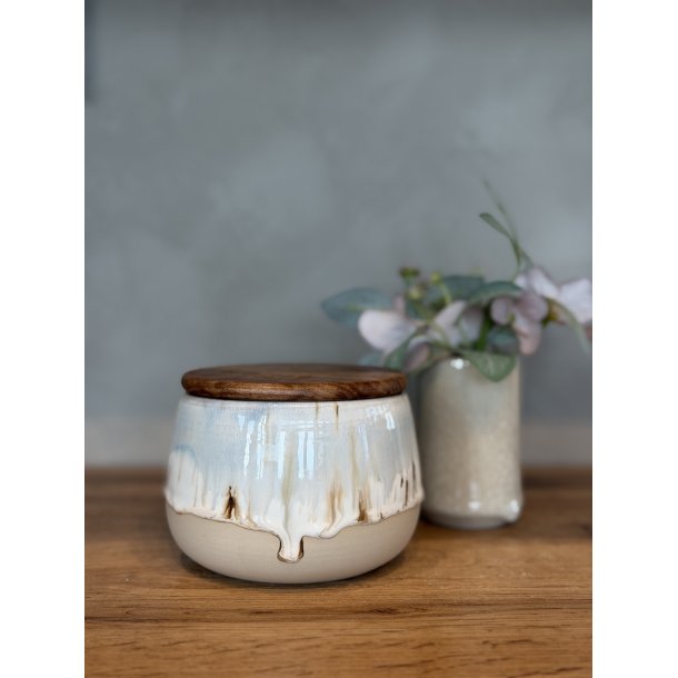 Krukke m. l�g, Regnvejr (med hul til ske)