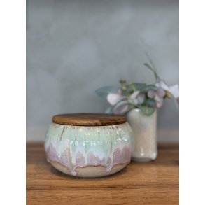 Krukke m. l�g, Iris/gr�n