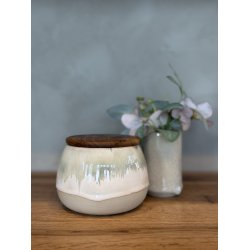 Krukke m. l�g, Oliven