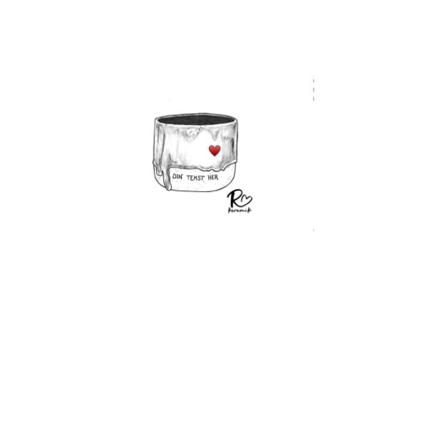 Design din egen espressokop m. tekst og &hearts;️